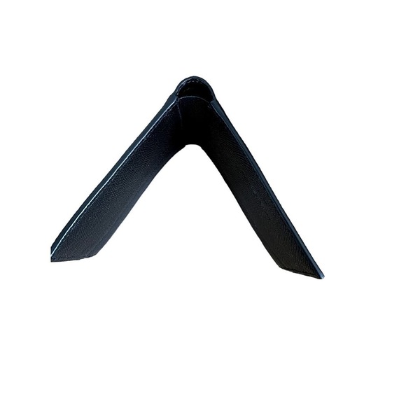 NEW BURBERRY 8014653 GRAINY LEATHER INTERNATIONAL BIFOLD WALLET with logo - Picture 10 of 13